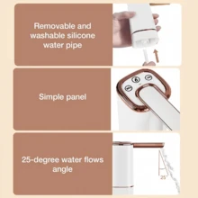 5加侖通用水瓶抽水器，可折疊自動水瓶抽水器，便攜式電動水泵 USB 充電 1-5 加侖水瓶開關，1個可折疊自動飲水器，抽水器，便攜式杯子抽水器。可調節，有 3 種出水模式，支持 USB 充電，適用於家庭、辦公室、宿舍和戶外露營使用 - 彩色 - 查看 9