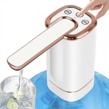 5加侖通用水瓶抽水器，可折疊自動水瓶抽水器，便攜式電動水泵 USB 充電 1-5 加侖水瓶開關，1個可折疊自動飲水器，抽水器，便攜式杯子抽水器。可調節，有 3 種出水模式，支持 USB 充電，適用於家庭、辦公室、宿舍和戶外露營使用 - 彩色 - 查看 11