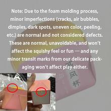 Soft & Slow Rising Sponge Cake Squeeze Toy, Stress Relief Model Gift, Available In Blue And Pink - Multicolor - View 14