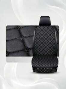 2pcs Universal Comfortable Car Seat Cushion - Suitable For All Seasons, Anti-Slip Design, Front And Backrest With Star Stitching, Comfortable, Essential For Long Road Trips - Seat Cushion + Backrest Cushion - View 11