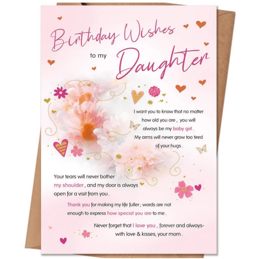 1 pieza Tarjeta del Día de la Madre con diseño delicado y mensaje conmovedor, transmitiendo el amor y el cuidado de una madre - Multicolor - Ver 1