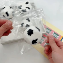 3个2026最新款蓬松奶油质感软萌玩具，生日、节日、情侣、万圣节、圣诞节、游戏玩家、减压的完美礼物 - 彩色 - 查看 9