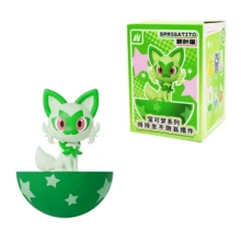 pokemon 官方授权宝可梦坐姿摆件系列手办玩具 仙子伊布 芙可可·夸克斯利 动漫人物桌面摆件模型收藏玩具 原装盒。生日和节日的绝佳礼物。 - 彩色 - 查看 12