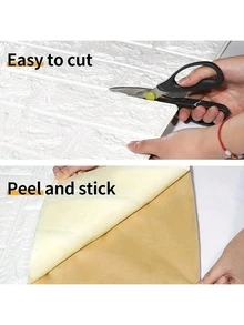 Miếng dán tường giả gạch 3D bằng xốp, giấy dán tường tự dính chống va chạm, decal trần chống thấm nước, chống ẩm, dễ dán và bóc, có thể lau chùi và cắt được, thích hợp cho nhà bếp, phòng khách, phòng tắm, hành lang, miếng dán tường phòng tắm. - Mẫu gạch - Xem 4
