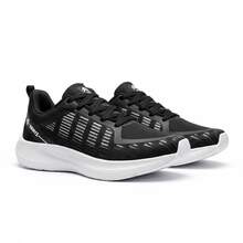 Athletic Shoes With Accessories – Lightweight, Comfortable, Ideal For Training And Everyday Use - 黑白 - 查看 4