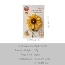 Thiệp hình hoa cúc dễ thương, Nến thơm không khói, Hương thơm lâu dài, Hương thơm phòng ngủ, Trang trí nhà cửa, Quà sinh nhật cho nữ, Nến thơm thủ công tự làm, Thích hợp trang trí phòng ngủ, Quà tặng thủ công, Nến thơm trang trí nhà cửa, Lò sưởi, Phòng khách, Trang trí trung tâm, Văn phòng, Quà tặng Ngày Valentine, Bộ nến, Nến thơm, Quà tặng bạn bè, Quà tặng nữ, Đám cưới, Ngày của Mẹ và các dịp khác. - Nhiều màu - Xem 17