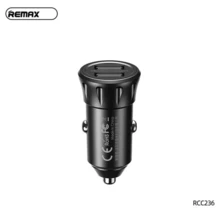 REMAX Dual USB Car Charger Fast Charging RCC236 With 3-In-1 2.4A Apple/Micro USB/Type-C Data Cable - one-size - View 2