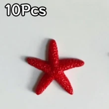 5/8/10/20pcs Mixed Color Resin Starfish & Star Flat Back Gems - 30mm Ocean Life Shaped, For DIY Crafts, Wedding Decor, Nautical Theme Party Supplies, Scrapbooking - Flat Ocean Theme Star Decorations, Suitable For Floral Typography Design - 3cm - View 18