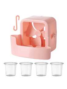 1 Set Fan Cooling Accessory, Portable Tool Designed For Fan Cooling And Temperature Reduction, Suitable For Use With Floor And Desk Fans. This Tool Can Enhance Cooling Effect In Summer By Adding Ice Cubes Inside The Fan, Providing Rapid Cooling And Temperature Reduction. - Cooling Artifact - View 8