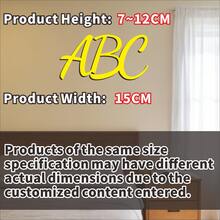 Custom Acrylic Nameplate, Customizable Font, Mirror Gold Plaque, Suitable For Living Room Party Decoration, Personalized Name Tag, Suitable For Home Garden Office, Autumn Decoration, Housewarming Gift, Quiet Luxury Decor - Multicolor - View 18