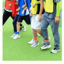3/5/6件組可調節三腳賽跑腿帶，多色耐磨彈性綁帶，團隊建設戶外家庭運動遊戲聖誕復活節道具 - 彩色 - 查看 9
