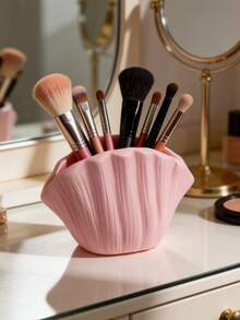 1 pieza Jarrón moderno y minimalista - Caja de almacenamiento de alta calidad para el escritorio, apta para arreglos florales/almacenamiento de brochas de maquillaje, decoración del hogar para la sala de estar, el gabinete de TV, la entrada, el dormitorio, en estilo retro y bohemio, decoración de mesa, regalo único, centro de mesa para comedor, regalo de inauguración de casa - Nuevos modelos - Ver 6