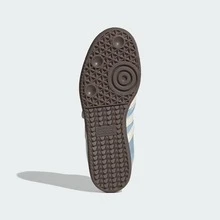 Adidas Samba Jane White Black Gum Women's JR1402 | Retro Heritage Style, Timeless Silhouette - 淺藍色 - 查看 4