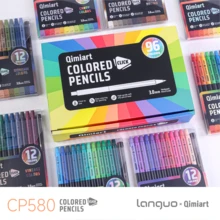 12/96 Colors Erasable Mechanical Colored Pencils Set, Long-Lasting Writing, No Sharpening Needed, Student Drawing Coloring Pencils, Sketching Art Supplies, Back To School - Colored Pencils - View 1