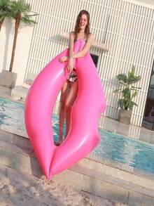 2pcs/1pc Multicolor Floating Raft, Easy To Inflate, Compact, Suitable For Various Scenarios Such As Swimming Pools And Beaches, Perfect For Taking Photos And Creating Great Shots, And An Excellent Partner For Summer Water Relaxation - Multicolor - View 6