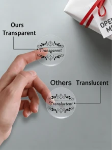 10/20 Sheets A4 Transparent Printable Sticker Paper, Suitable For Inkjet/Laser Printer, Stickers And Labels, Self-Adhesive Non-Waterproof Paper, 100% Transparent Tear-Resistant, Applicable For DIY, Back To School And Handmade Decoration - Single Piece - View 6
