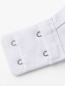 Reinforced Single Bra With Smooth Cup And Adjustable Straps Premium Direct From The Factory - Blanco - Ver 4