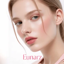 Eunarz 唇颊两用润唇膏 - 可爱毛球钥匙扣版 | 限量版有色润唇膏 - #LCB05 Rosy Mist - 查看 4