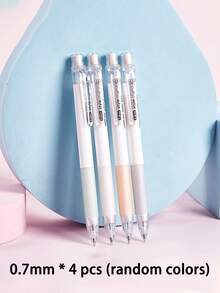 Bút chì bấm rút 1/2/3/4 dành cho học sinh (có tẩy), bút chì bấm không gãy, thích hợp dùng trong trường học, văn phòng phẩm học sinh, đồ dùng văn phòng, quà tặng Giáng sinh, quà tặng mùa tựu trường. - Nhiều màu - Xem 16
