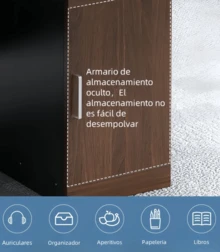 Home Office Desks - Brown - View 6