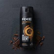 Desodorante en spray AXE Dark Temptation aroma chocolate oscuro 150 ml/5.0 oz, paquete de 12 - Múltiples aromas - Ver 8