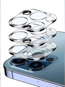 3pcs Camera Lens Protector Film, Compatible With IPhone 17 16 15 14 13 12 11, Waterproof Shockproof Anti-Scratch Anti-Fingerprint Full Coverage - Clear - View 34