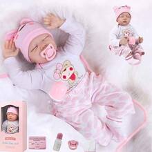 New Arrival 20-Inch Reborn Baby Walking Doll Realistic Baby Vinyl Toy - Multicolor - View 4