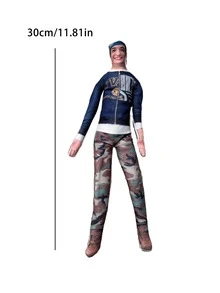 Muñeca de K-Pop abstracta de 30 cm - Muñeca esqueleto totalmente articulada y posable, con miembros móviles - Multicolor - Ver 12