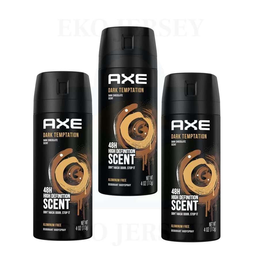 AXE Dark Temptation Deodorant Spray Dark Chocolate 150 Ml/5.0 Oz Pack Of 3 - nhiều mùi hương - Xem 1