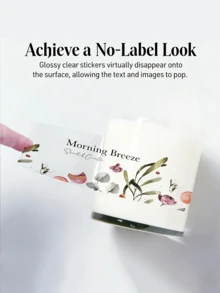 10/20 Sheets A4 Transparent Printable Sticker Paper, Suitable For Inkjet/Laser Printer, Stickers And Labels, Self-Adhesive Non-Waterproof Paper, 100% Transparent Tear-Resistant, Applicable For DIY, Back To School And Handmade Decoration - Single Piece - View 7