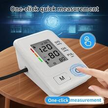 Home Blood Pressure Monitor With Large LCD Screen And Auto Inflation - Compatible With 9-17 Inch Arm Cuff, USB Powered Digital Blood Pressure Meter With Memory Storage, Heart Rate Monitoring And Pulse Wave Display, User-Friendly Interface, Suitable For Home Health Management (Batteries Not Included) - White - View 5