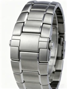 男士石英錶SKA393J1-商務休閒風格，金屬錶帶，礦物玻璃，100m防水，日期顯示 - 白色 - 查看 9