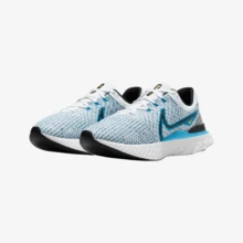Nike React Infinity Run Flyknit 3 Men's Road Running Sneakers - Blue - View 2