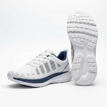 Athletic Shoes With Accessories – Lightweight, Comfortable, Ideal For Training And Everyday Use - 白色/海軍藍 - 查看 6