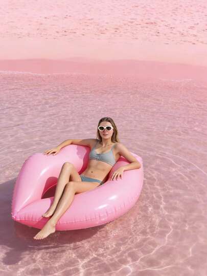 2pcs/1pc Multi-Color Floating Raft, Easy To Inflate, Portable, Suitable For Swimming Pool And Beach And Other Multiple Scenarios, Perfect For Photos And Shooting Great Pictures, An Excellent Companion For Summer Water Relaxation