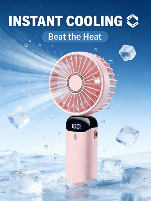 Nuovo mini ventilatore portatile ricaricabile USB, ventilatore elettrico silenzioso ad alta potenza, adatto per ufficio, dormitorio, esterno, lunga durata della batteria, super raffreddamento, popolare in primavera e estate, regalo per damigella, decorazione camera da letto e casa, viaggio in spiaggia, unisex, vacanza, gadget carino, regalo per la festa della mamma, giardino, decorazione cucina, estate, articolo da viaggio essenziale, decorazione camera, giocattolo antistress, regalo di laurea