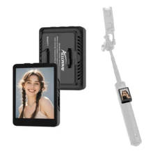 Mini Vog Selfie Display, Wireless Screen Duplication, Adjustable Brightness In Four Levels, Works With Apple And Android, Perfect For Tk Live And Vog Production, Useful Gadget, Selfie Stick - Modern Style - View 12