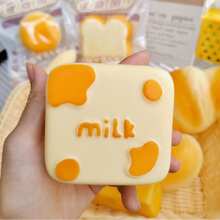 Sản phẩm mới năm 2026: 1 món đồ chơi bóp mềm hình bánh mì sữa, cảm giác kem siêu dễ chịu! Đồ chơi bóp mềm hình bánh mì sữa, đồ chơi giảm căng thẳng với độ đàn hồi chậm, món quà lý tưởng cho sinh nhật, lễ Phục sinh, ngày lễ. - Nhiều màu - Xem 8