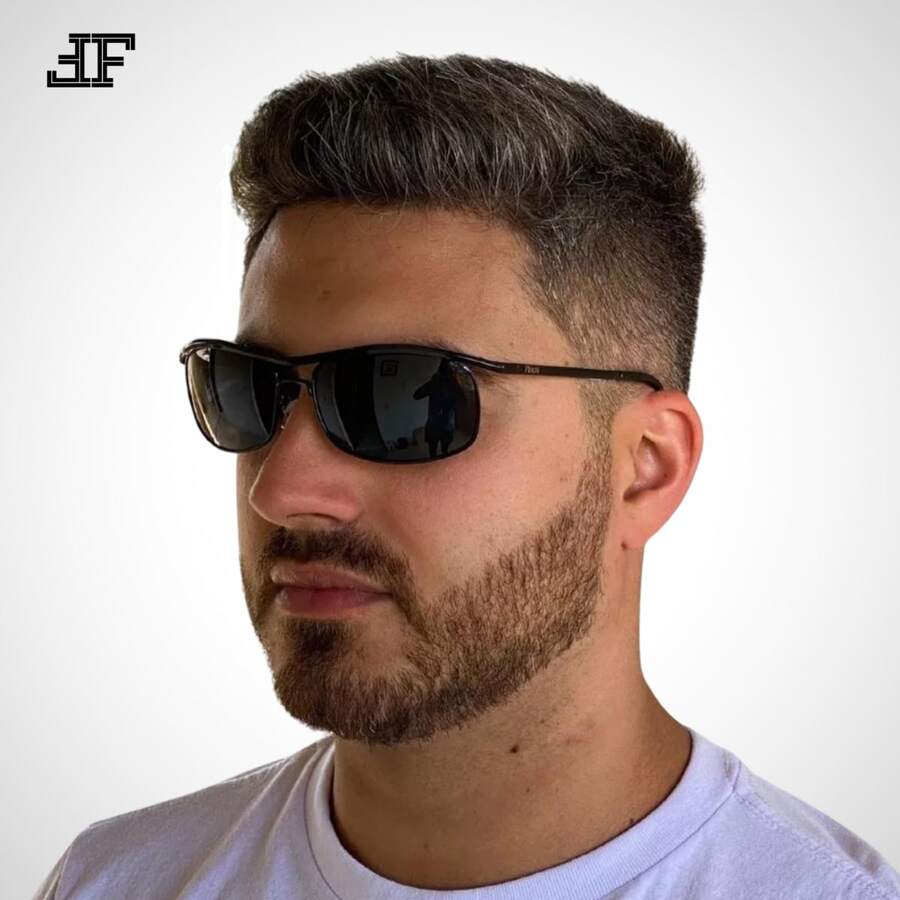 Finoti Men Fashion Glasses - Black - View 1