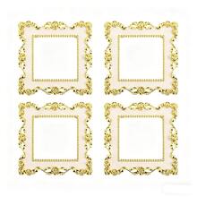 1/4pcs Vintage Gold Elegant Home Wall Decor Living Room Bedroom Kitchen Switch Decoration Switch Sticker Wall Sticker Creative Switch Socket Cover 3043 Single Gang 8.6*8.6cm - Switch Sticker - View 10