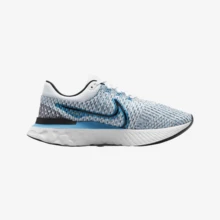 Nike React Infinity Run Flyknit 3 Men's Road Running Sneakers - Blue - View 3