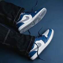 Jordan 1 Low True Blue GS Same Paragraph For Men And Women - Unisex - View 2