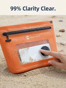 Wasserdichte Handyhülle mit kristallklarem Fenster, empfindliche Touch-Bedienung, Umhängetasche für Handy, zum Surfen, Driften, Outdoor, Trockenbeutel für regnerische Tage, Radfahren, Bootfahren, unverzichtbare Unterwasser-Handyhülle, tragbare Aufbewahrungstasche, Reiseessentials, Strandzubehör - Verschiedenfarbig - Übersicht 6