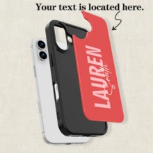 Personalized 3D Colorful Initial Letter Customized Air Cushion Transparent Phone Case Cover For IPhone 11/12/13/14/15 Pro Max - Multicolor - View 3