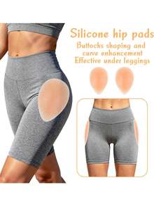 2 piezas Almohadillas de silicona para levantar el trasero, insertos reutilizables para dar forma - Multicolor - Ver 4