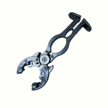 3-In-1 Valve Wrench And Bottle Opener - Adjustable Ratchet Mechanism, Bottle Opener, Tank Valve Adjuster, Comfortable Grip Design, Elegant Tool Appearance, Precise Ratchet Mechanism - Multicolor - View 8
