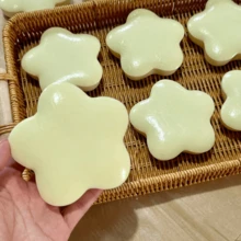 1/3个幸运星面包超柔软慢回弹捏捏乐玩具人造面包减压玩具模拟食物慢回弹面包玩具柔软蛋糕模型玩具减压放松玩具派对玩具 - 彩色 - 查看 8