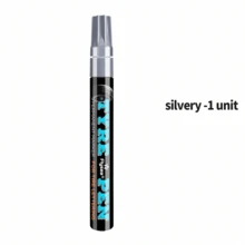 1pc Waterproof Tire Paint Marker Pen, Fade-Proof And Easy To Color. Suitable For Car, Motorcycle And Bike Tires. Great DIY Tool To Draw Wheel Letters For Personalized Car Modification. - Multicolor - View 10