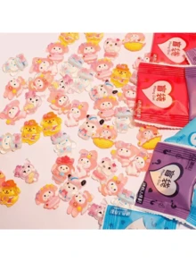 SANRIO 20 món quà nhỏ phát sáng trong bóng tối, đồ chơi thưởng, quà tặng hộp bí ẩn, quà tặng sinh nhật (kiểu ngẫu nhiên) - Nhiều màu - Xem 4