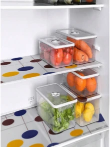 1 Roll Of Colorful Polka Dot Shelf Lining, Non-Adhesive EVA Waterproof Drawer Mat For Kitchen And Refrigerator - Dot - View 3